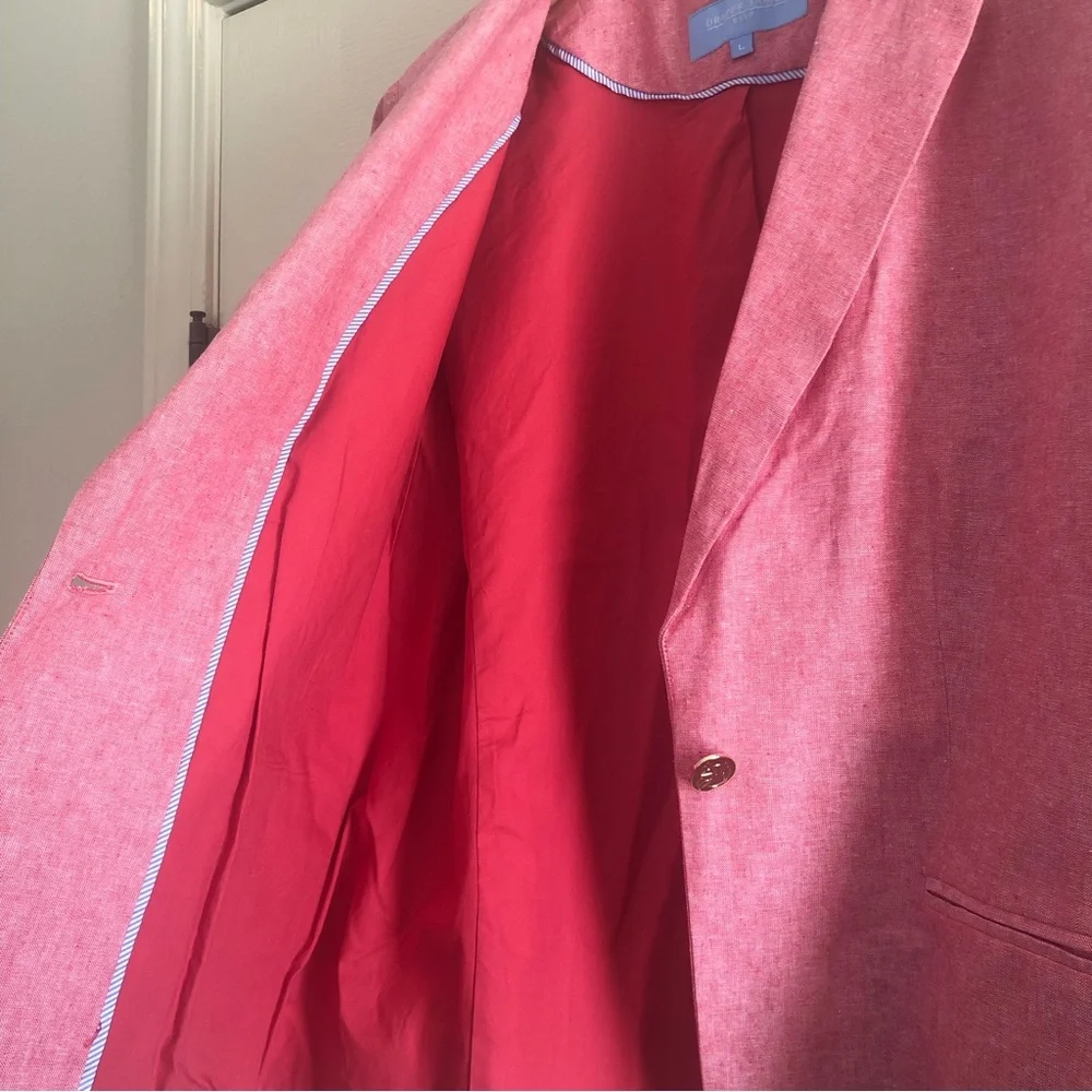 NWOT Draper James | RSVP Red Blazer - Picture 7 of 8